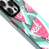 iPhone 15 Pro Case Hülle - Youngkit Summer Fruit-Themed Case mit Magsafe - Grün