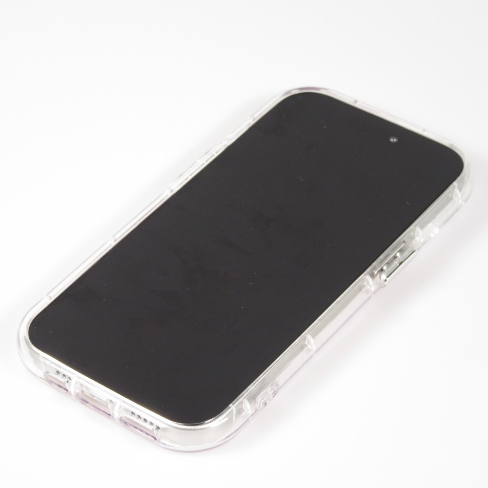 iPhone 15 Case Hülle - Silikon Spiegel Motivational - Silber