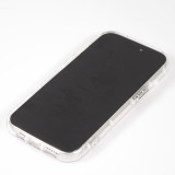 iPhone 15 Case Hülle - Silikon Spiegel Motivational - Silber