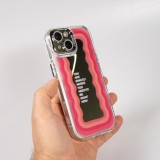 iPhone 15 Case Hülle - Silikon Spiegel Motivational - Silber