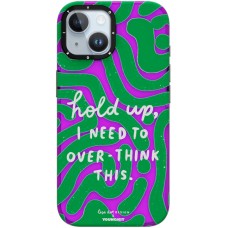 iPhone 15 Case H&uuml;lle - Youngkit @LisadotDesign Positive Quotes Case Overthink this