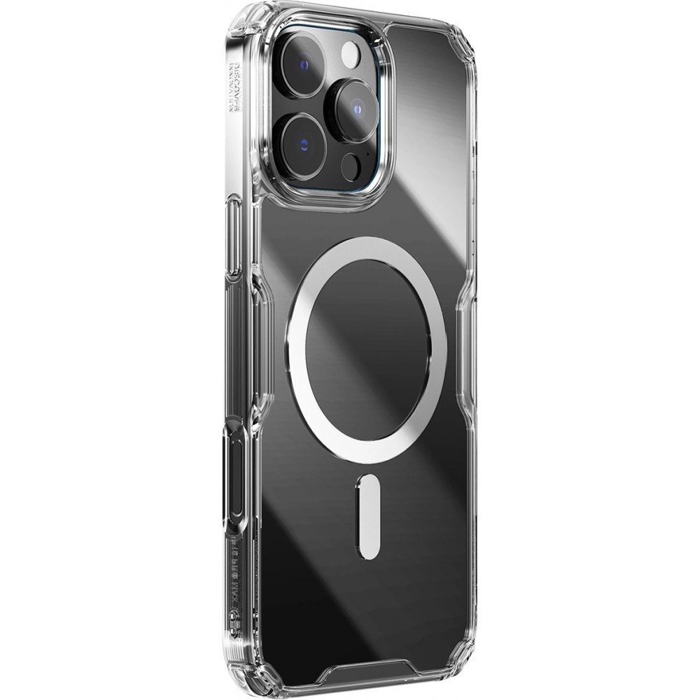 iPhone 16 Case H&uuml;lle - Nillkin MagSafe Transparent Nature Pro H&uuml;lle