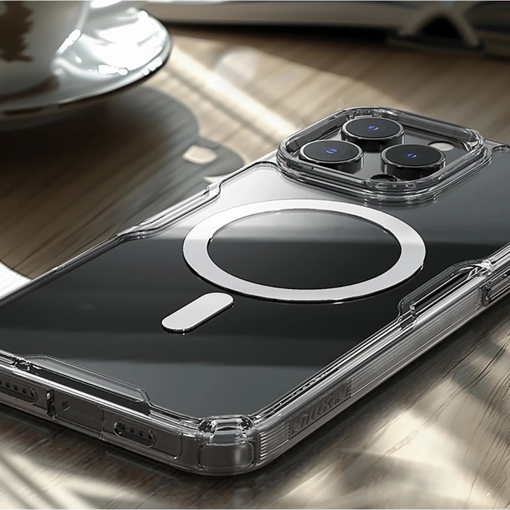 iPhone 16 Case H&uuml;lle - Nillkin MagSafe Transparent Nature Pro H&uuml;lle