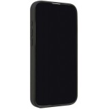 iPhone 16 Pro Max Case Hülle - Audi Silikon Soft Touch mit Logo - Schwarz
