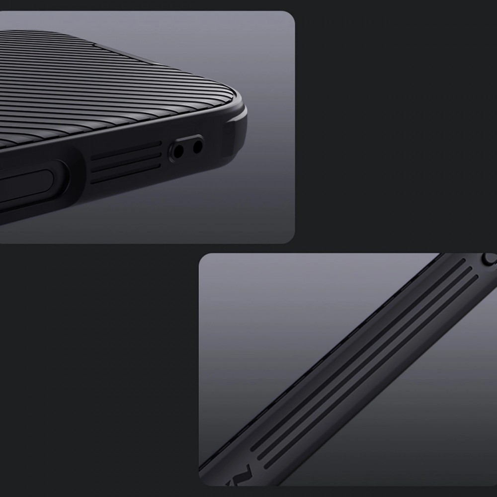 iPhone 16 Pro Max Case Hülle - Nillkin CamShield Pro Magnetic Case mit MagSafe - Schwarz
