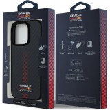 iPhone 16 Pro Case Hülle - Red Bull Racing Carbon Powerbar MagSafe - Schwarz