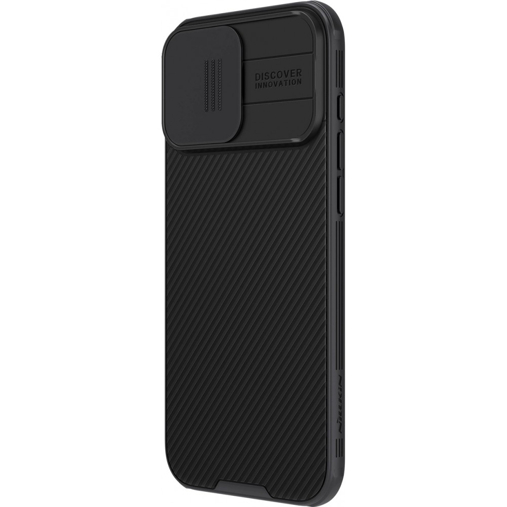iPhone 16 Pro Case Hülle - Nillkin CamShield Pro Magnetic Case mit MagSafe - Schwarz