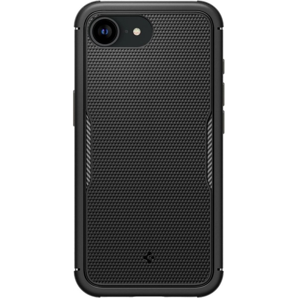 iPhone 16e Case Hülle - Spigen Core Armor MagSafe - Schwarz