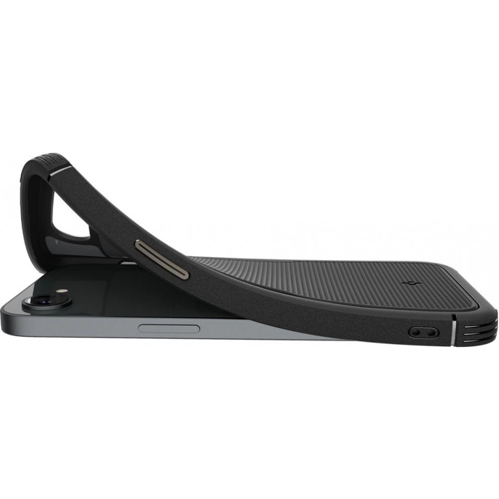iPhone 16e Case Hülle - Spigen Core Armor MagSafe - Schwarz