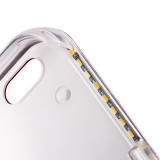 Hülle iPhone X / Xs - Lumee Selphie LED - Weiss