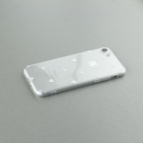 Hülle iPhone 16e - Gummi kleines Herz - Weiss
