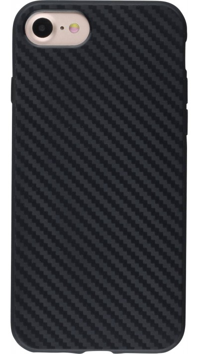 Hülle iPhone 7 / 8 / SE (2020, 2022) - TPU Carbon