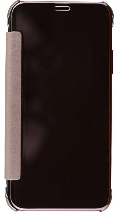 Hülle iPhone X / Xs - Clear View Cover - Hellrosa