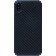 Hülle iPhone X / Xs - TPU Carbon