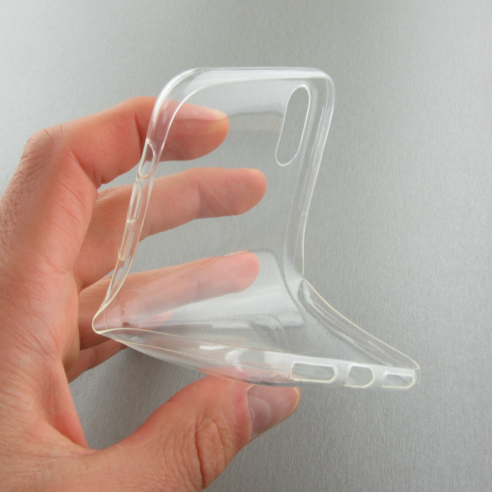 Hülle iPhone X / Xs - Ultra-thin Gummi Transparent 0.8 mm Gel-Silikon Superdünn und flexibel