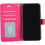 Hülle iPhone XR - Premium Flip - Dunkelrosa