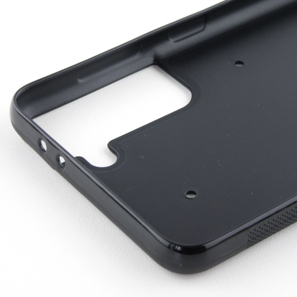 Custom Hülle Silikon schwarz - Samsung Galaxy S24+