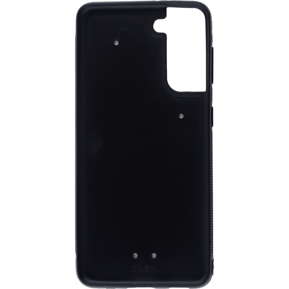 Custom Hülle Silikon schwarz - Samsung Galaxy S24 FE