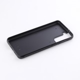 Custom Hülle Silikon schwarz - Samsung Galaxy S24 FE