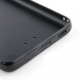 Custom Hülle Silikon schwarz - Samsung Galaxy S24 FE