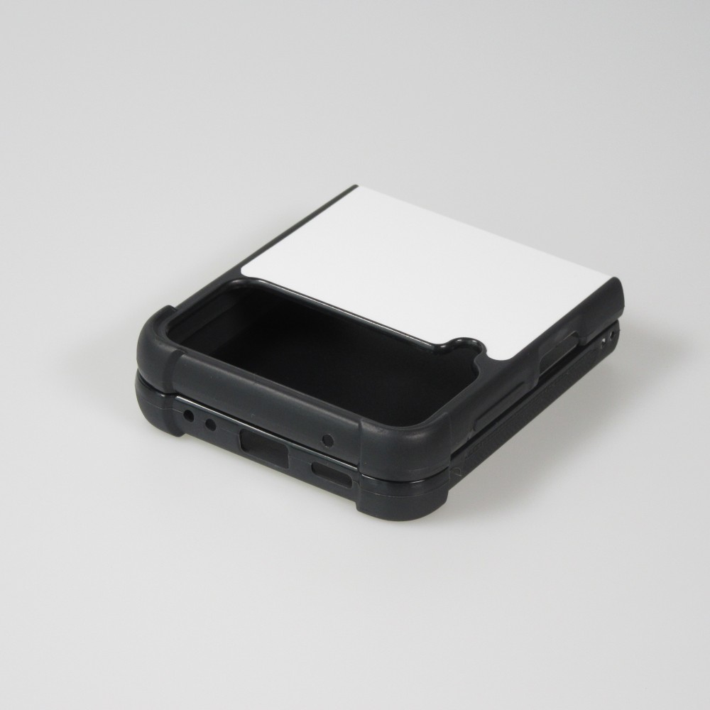 Custom Hülle Silikon schwarz - Samsung Galaxy Z Flip3 5G