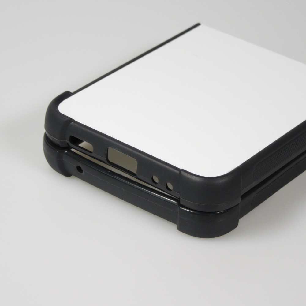 Custom Hülle Silikon schwarz - Samsung Galaxy Z Flip3 5G