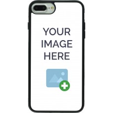 Custom Hülle Silikon schwarz - iPhone 7 Plus / 8 Plus