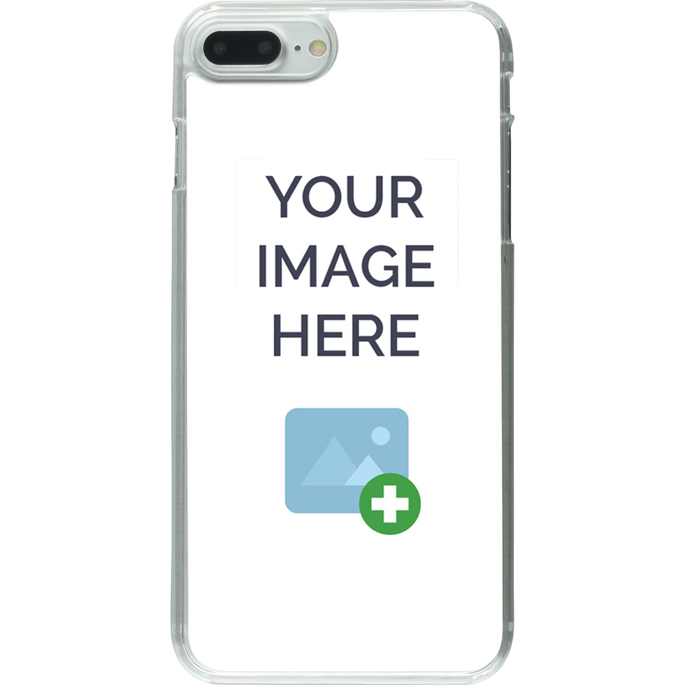 Personalisierte Hülle transparenter Kunststoff - iPhone 7 Plus / 8 Plus