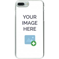 Personalisierte Hülle transparenter Kunststoff - iPhone 7 Plus / 8 Plus