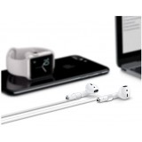 Verlustsicheres Silikon-Kopfhörerband - Schwarz - AirPods 1 / 2 / Pro