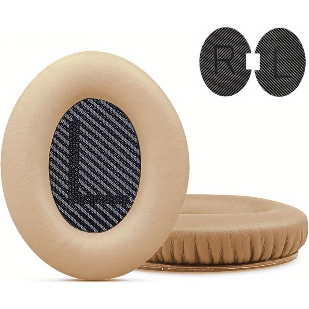 Ersatz-Ohrpolster für Bose QuietComfort QC2/QC15/QC25/QC35 - Beige