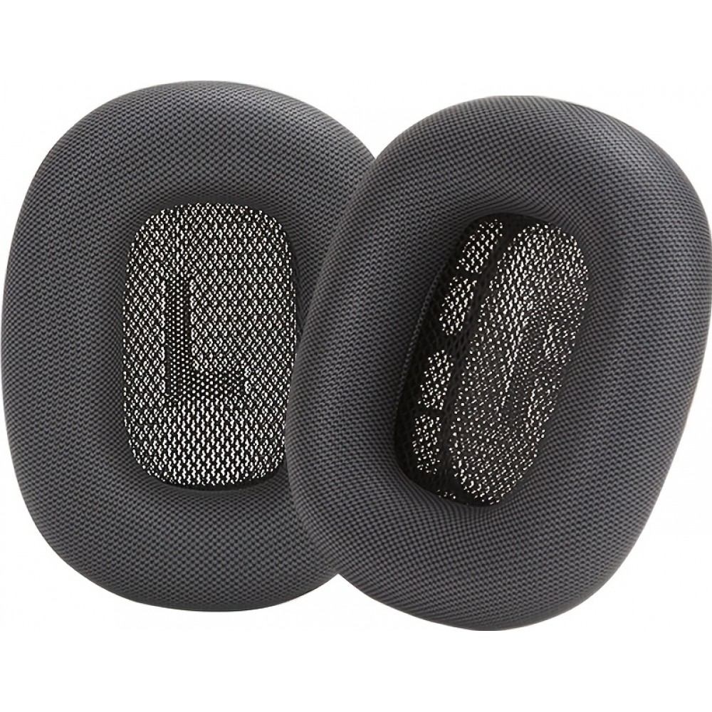 Ultra-weiche Memory-Schaum Mesh-Ohrpolster mit verstärktem Magnet (2er Set) - Schwarz - AirPods Max