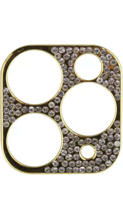 Gold Strass Kamera Dekoration - iPhone 11 Pro Max