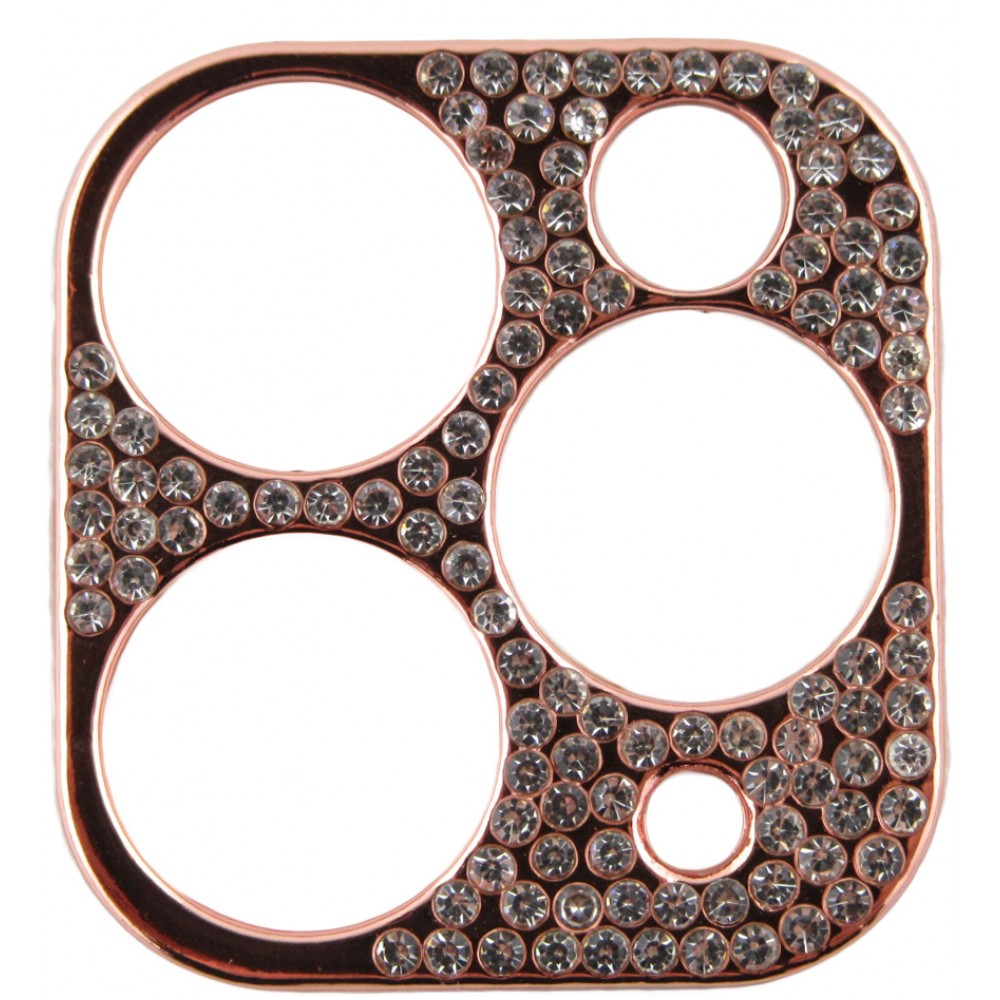 Kamera Dekoration Strass Roségold - iPhone 11 Pro