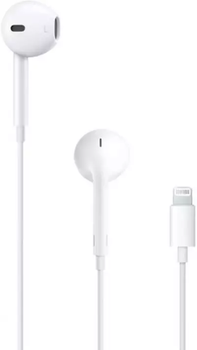 Apple EarPods-Ohrhörer mit Lightning Spitze für iPhone - Weiss