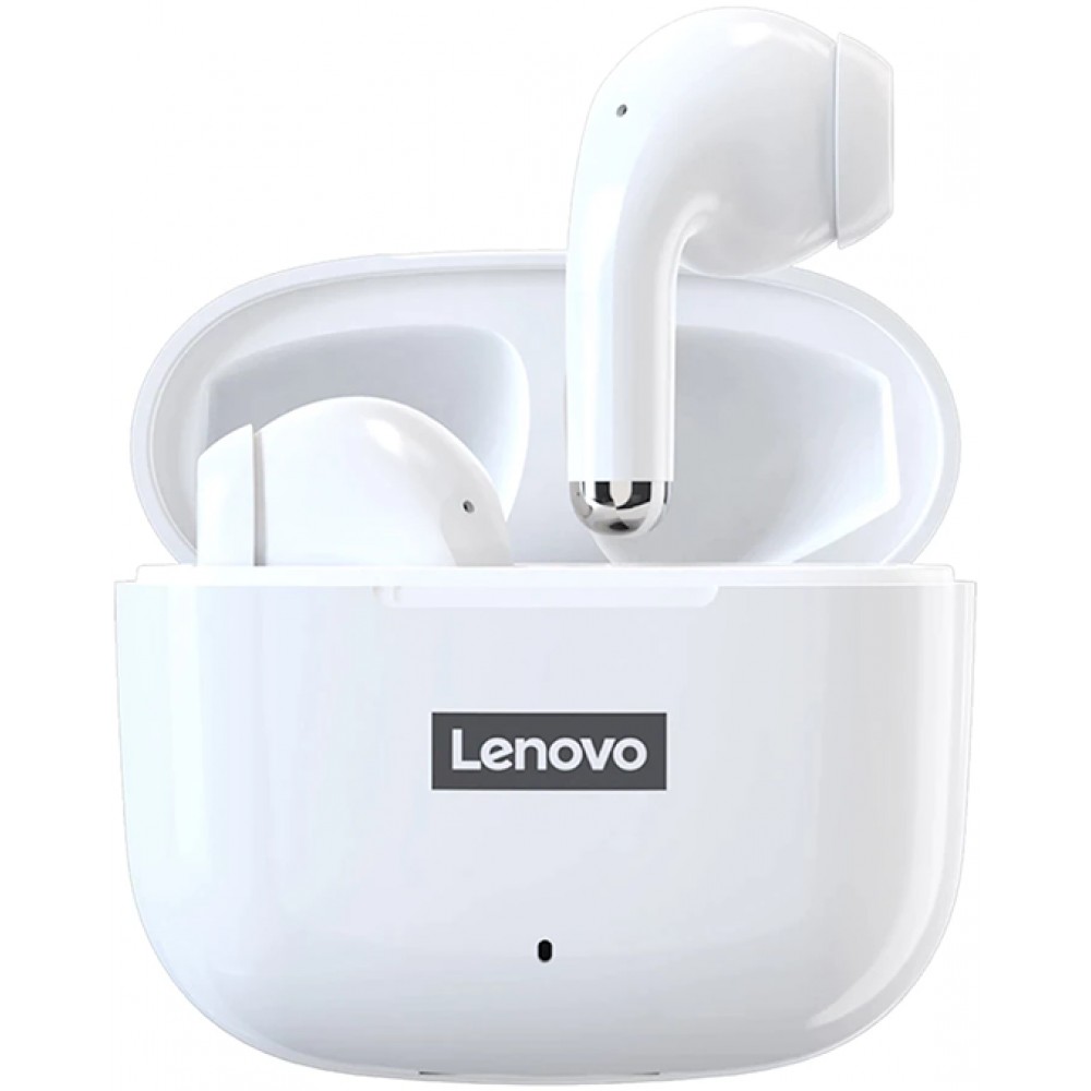 Lenovo LP40pro kabellose Bluetooth 5.0 Kopfhörer wireless earbuds mit Noise cancelling - Weiss