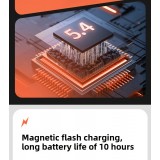 Écouteurs conduction osseuse sans fil Bluetooth 5.4 pour sport et natation (waterproof) avec mémoire intégrée (32 Go) pour musique - Noir