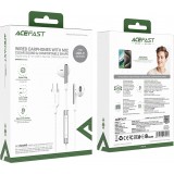 Acefast L3 USB-C Kopfhörer mit Mikrofon - Weiss