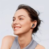 Écouteurs in-ear sans fil Bluetooth 5.3 - Étui de recharge avec affichage digital de la batterie  - Noir