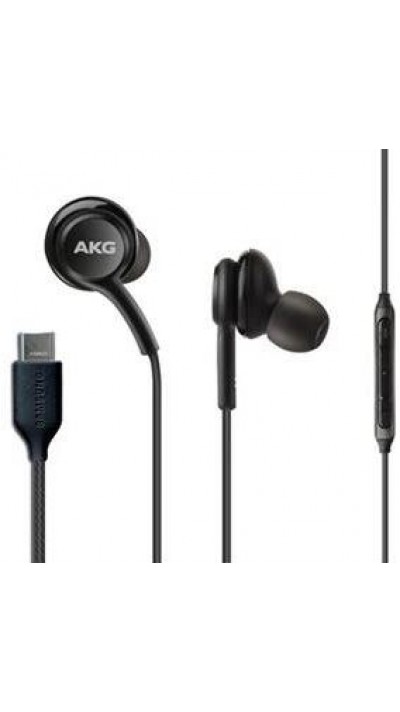Offizielle Samsung/AKG Typ-C-Kopfhörer mit Kabel - Schwarz
