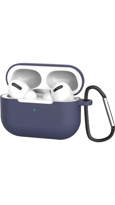 AirPods 3 - Silikonhülle mit Karabiner - Marine blau