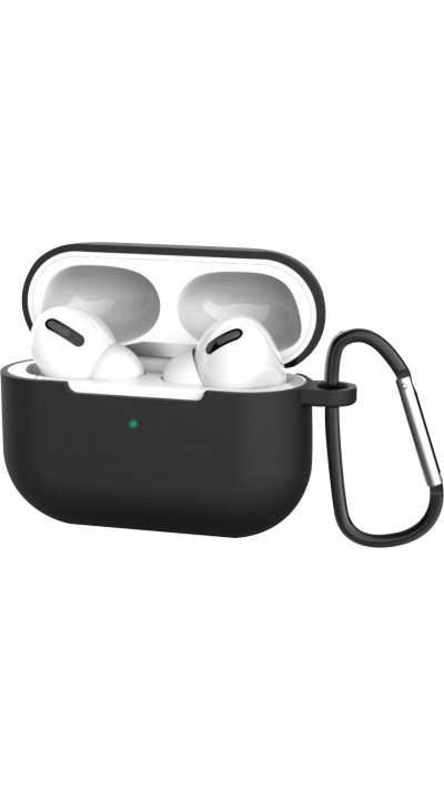 AirPods 3 - Silikonhülle mit Karabiner - Schwarz