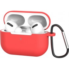 AirPods Pro - Silikonhülle mit Karabiner - Rot