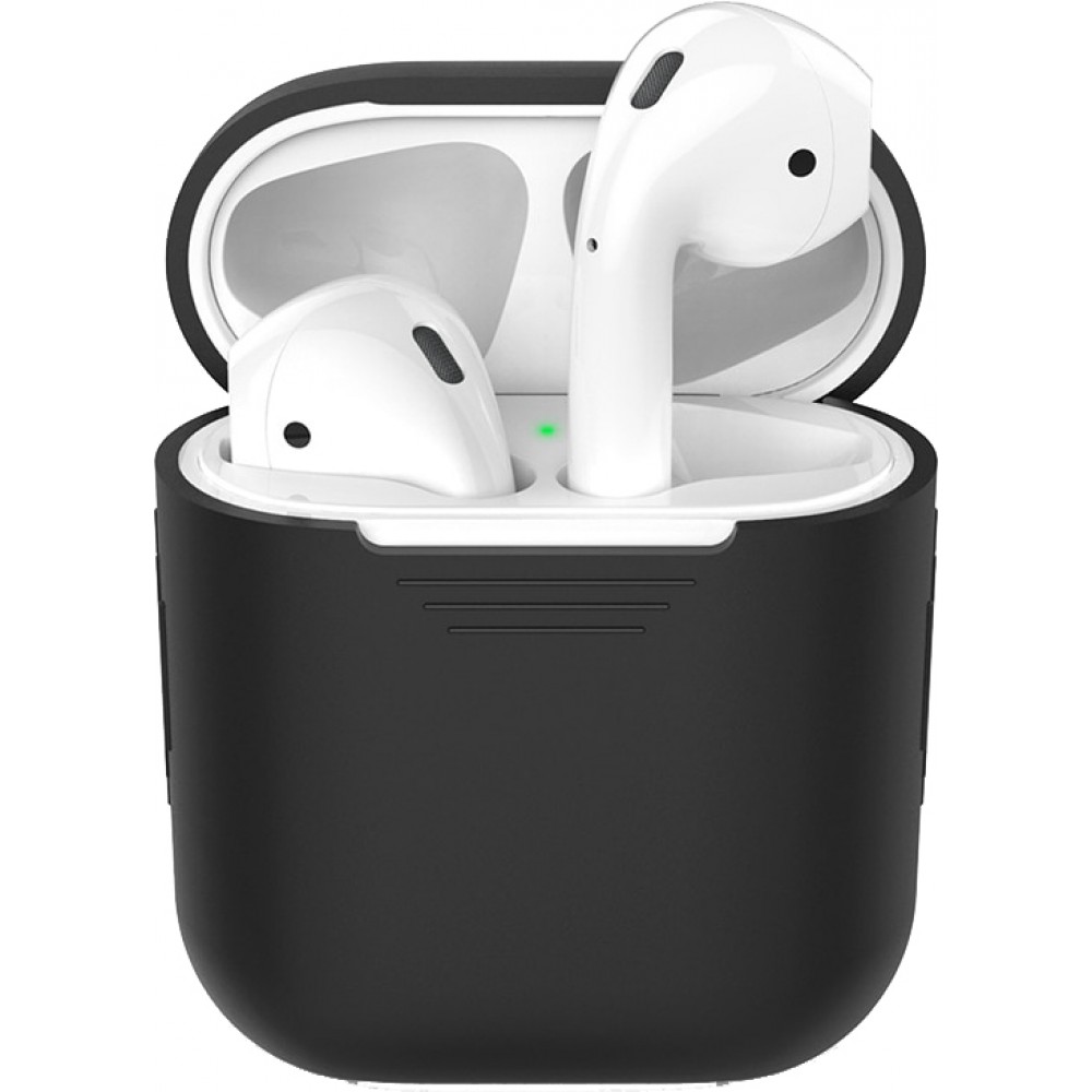 Etui AirPods 1 / 2 - Silicone - Noir