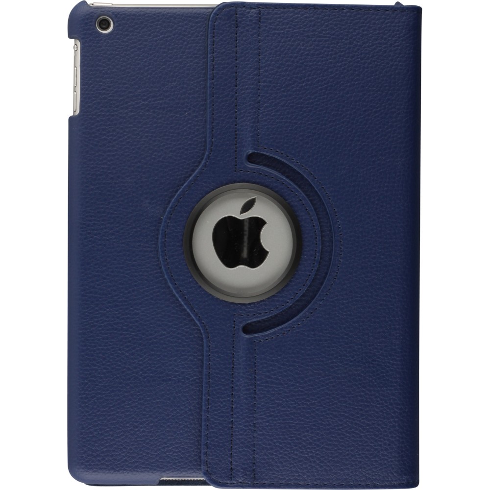 Etui cuir iPad 10.2" (9e gén/2021, 8e gén/2020, 7e gén/2019) / iPad Air 10.5" (3e gén/2019) / iPad Pro 10.5" (3e gén/2017) - Premium Flip 360 - Bleu foncé