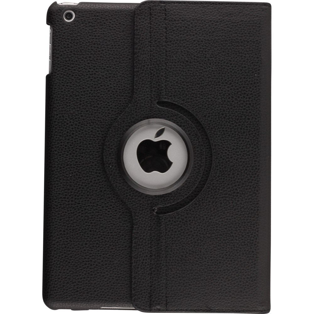 Etui cuir iPad 10.2" (9e gén/2021, 8e gén/2020, 7e gén/2019) / iPad Air 10.5" (3e gén/2019) / iPad Pro 10.5" (3e gén/2017) - Premium Flip 360 - Noir