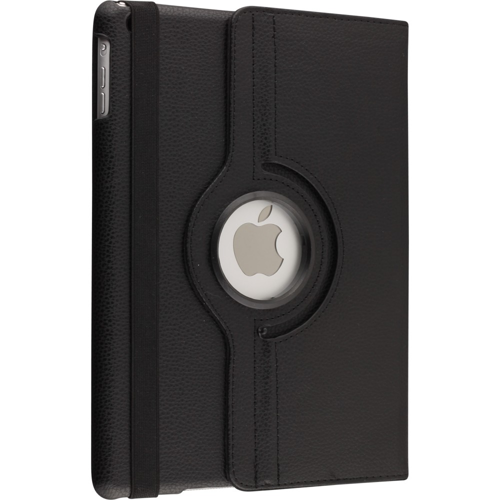 Etui cuir iPad 10.2" (9e gén/2021, 8e gén/2020, 7e gén/2019) / iPad Air 10.5" (3e gén/2019) / iPad Pro 10.5" (3e gén/2017) - Premium Flip 360 - Noir