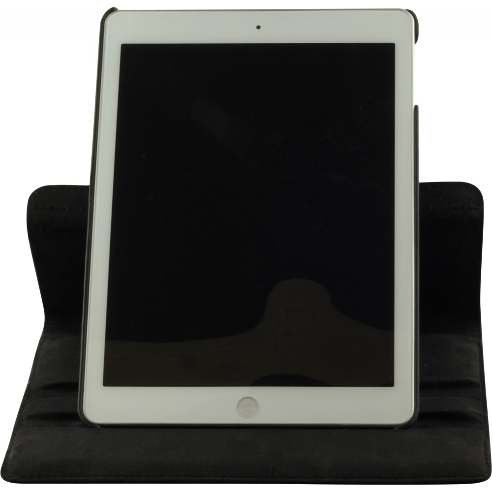 Etui cuir iPad 10.2" (9e gén/2021, 8e gén/2020, 7e gén/2019) / iPad Air 10.5" (3e gén/2019) / iPad Pro 10.5" (3e gén/2017) - Premium Flip 360 - Noir