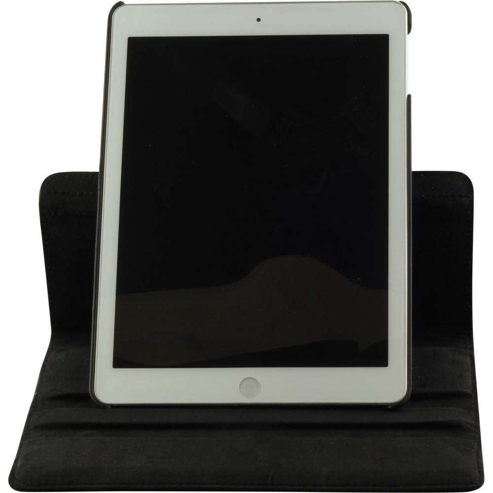 Etui cuir iPad 10.2" (9e gén/2021, 8e gén/2020, 7e gén/2019) / iPad Air 10.5" (3e gén/2019) / iPad Pro 10.5" (3e gén/2017) - Premium Flip 360 - Noir