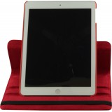 Etui cuir iPad Pro 11" (4e gén/2022, 3e gén/2021, 2e gén/2020) - Premium Flip 360 - Rouge